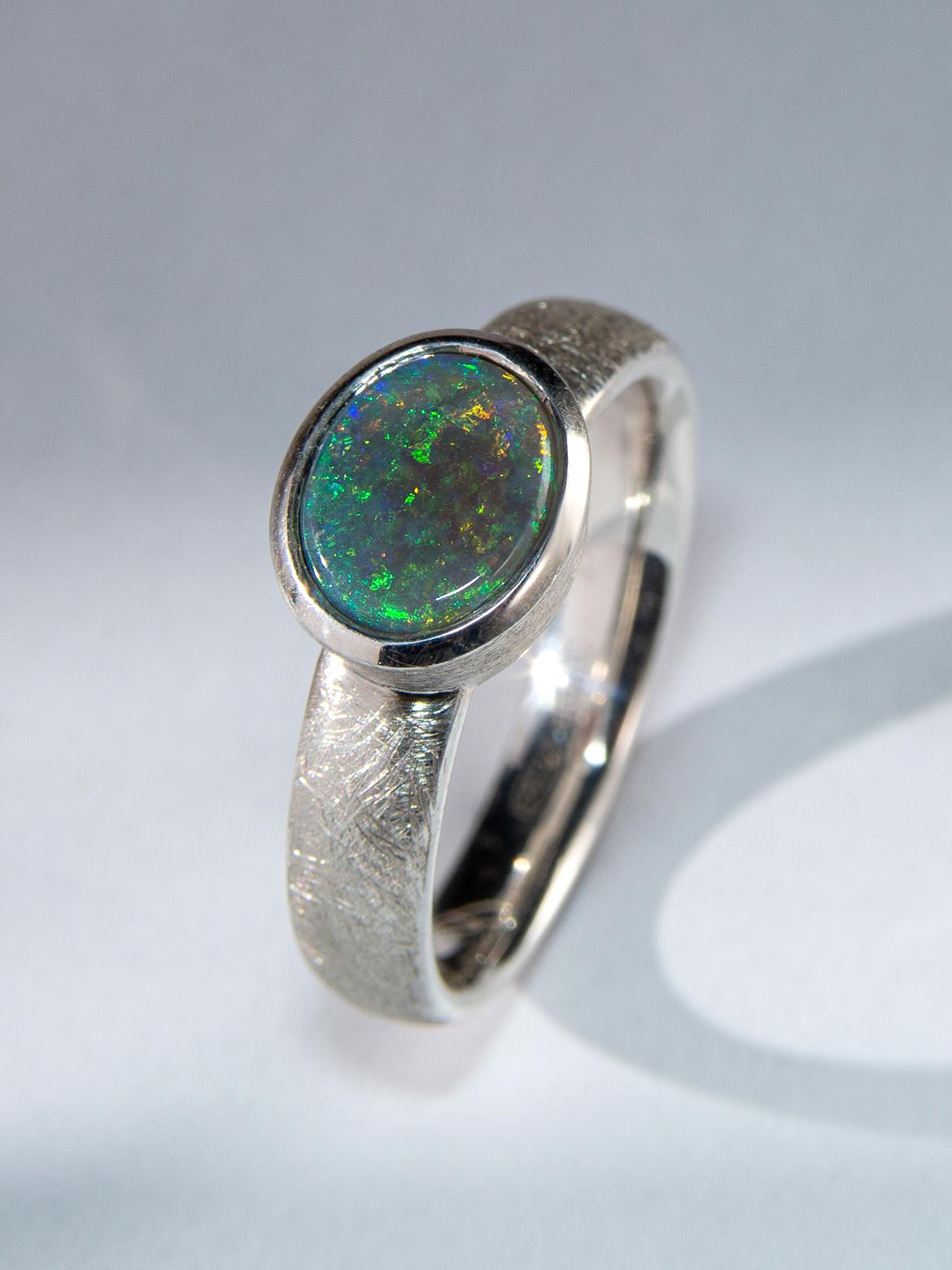 Opale australiano d'argento A. Silver in vendita 3