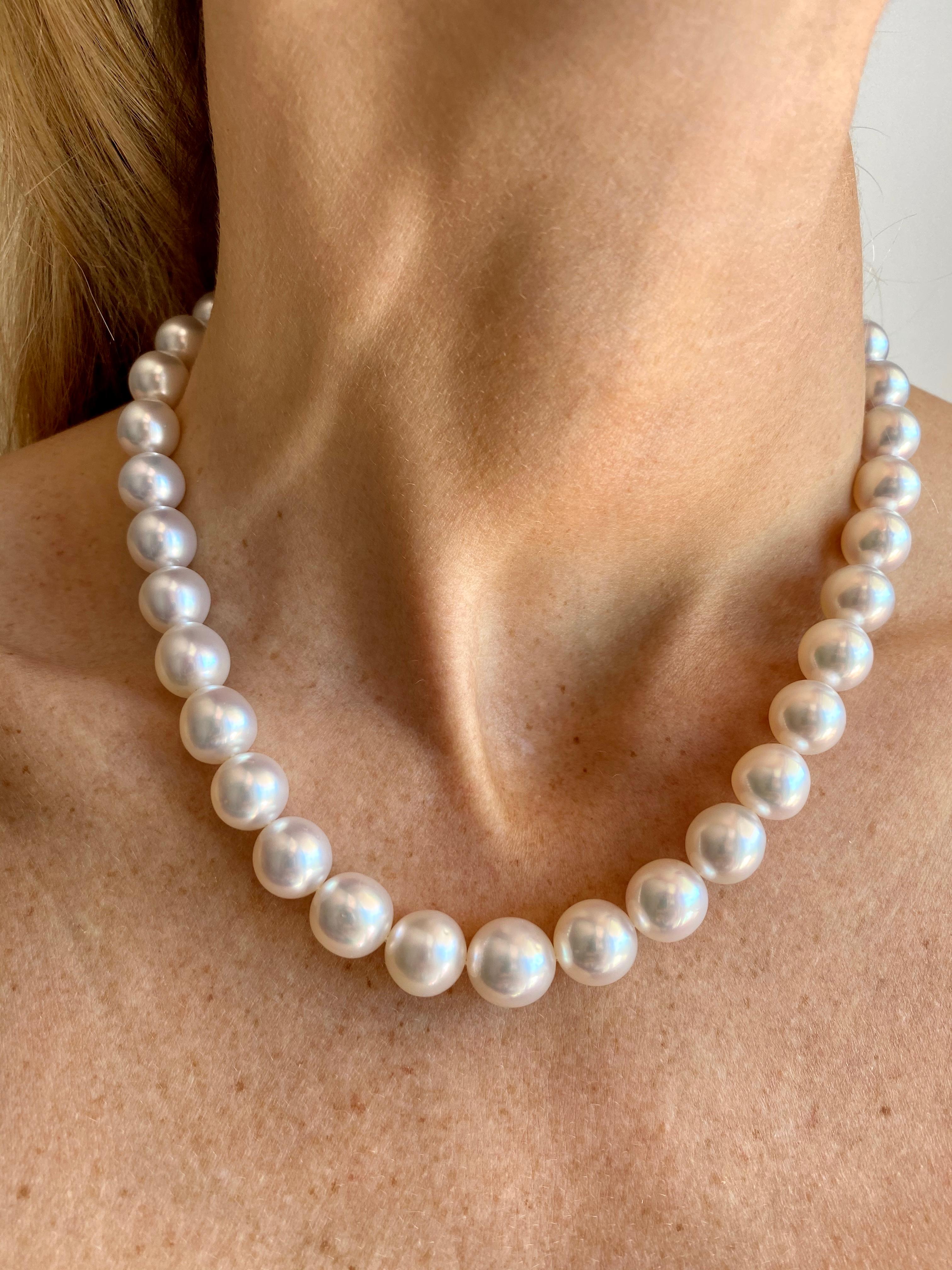 Australian Pearl Diamond Necklace 1