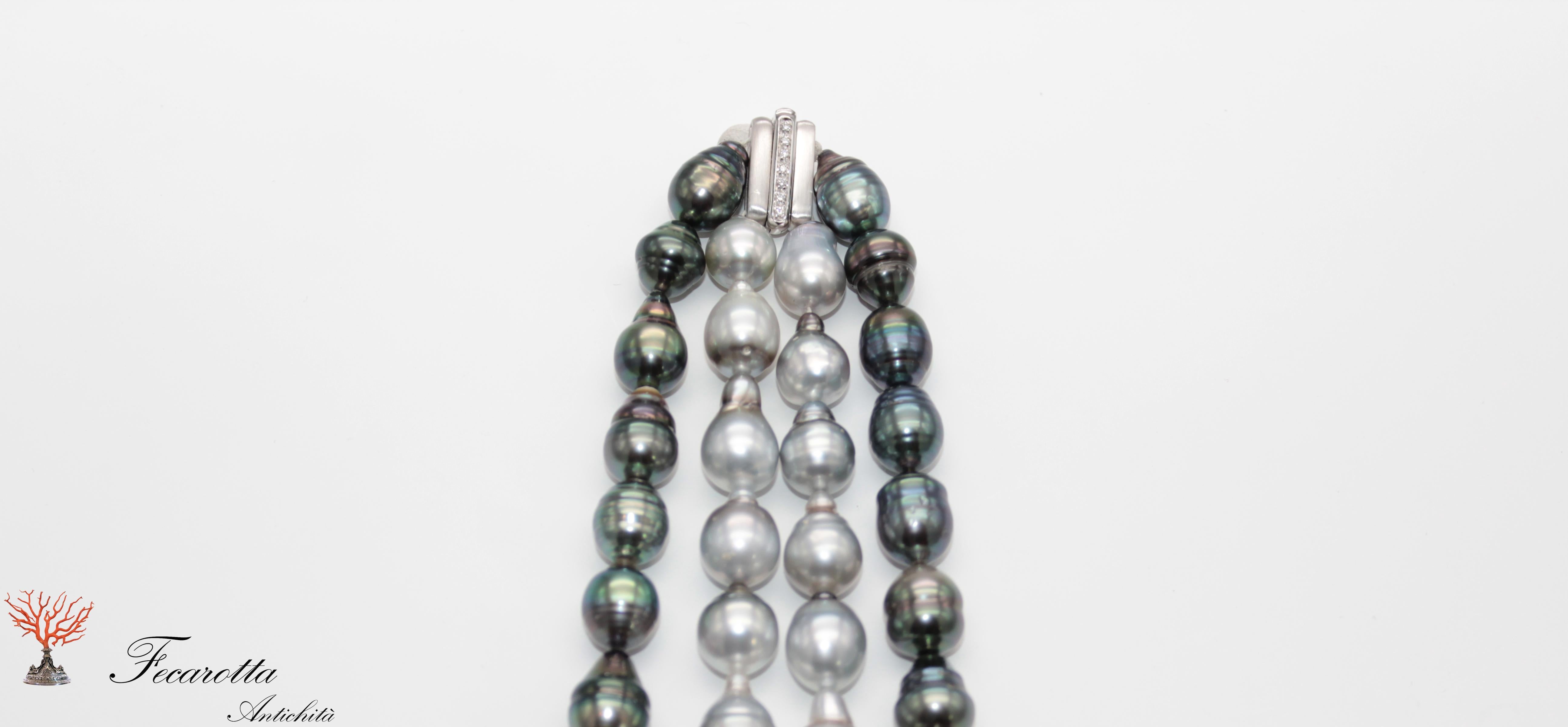 Moderne Collier de perles australiennes en vente