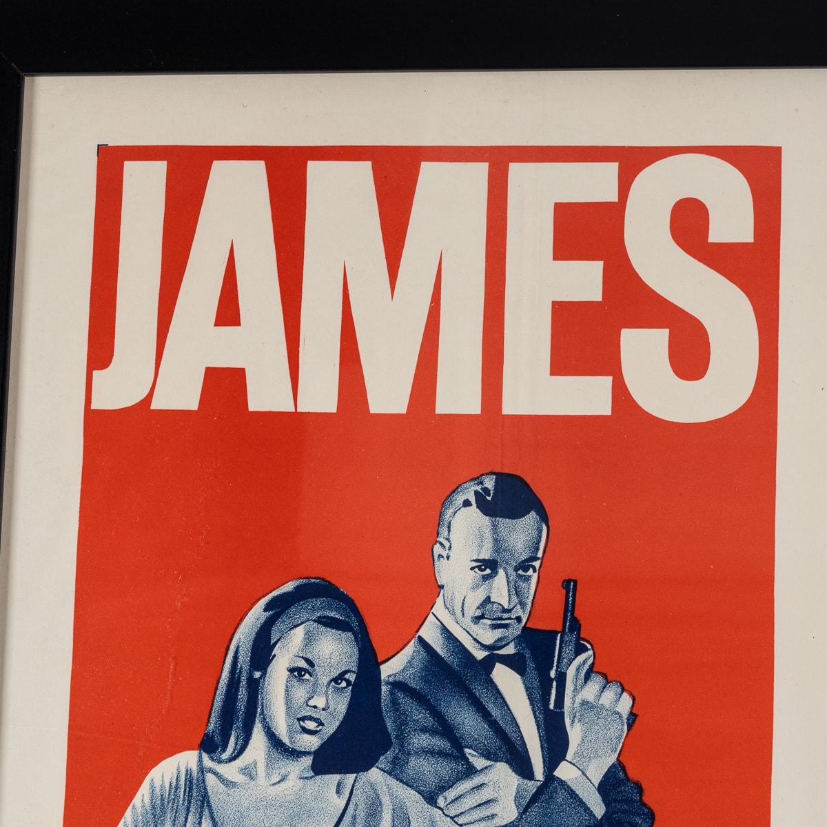 A very rare and original Australian release massive theater poster from the 1963 'From Russia With Love'. A 1963 spy film and the second in the James Bond series produced by Eon Productions, as well as Sean Connery's second role as MI6 agent James
