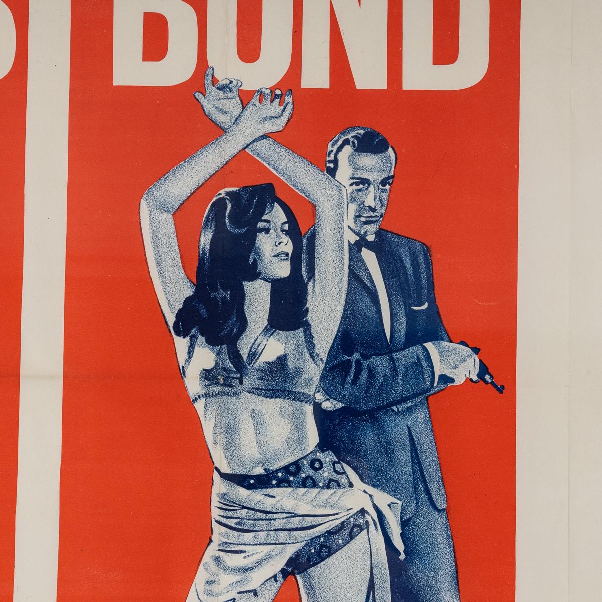 Australian Release James Bond 'From Russia With Love' Poster c.1963 In Good Condition For Sale In Royal Tunbridge Wells, Kent