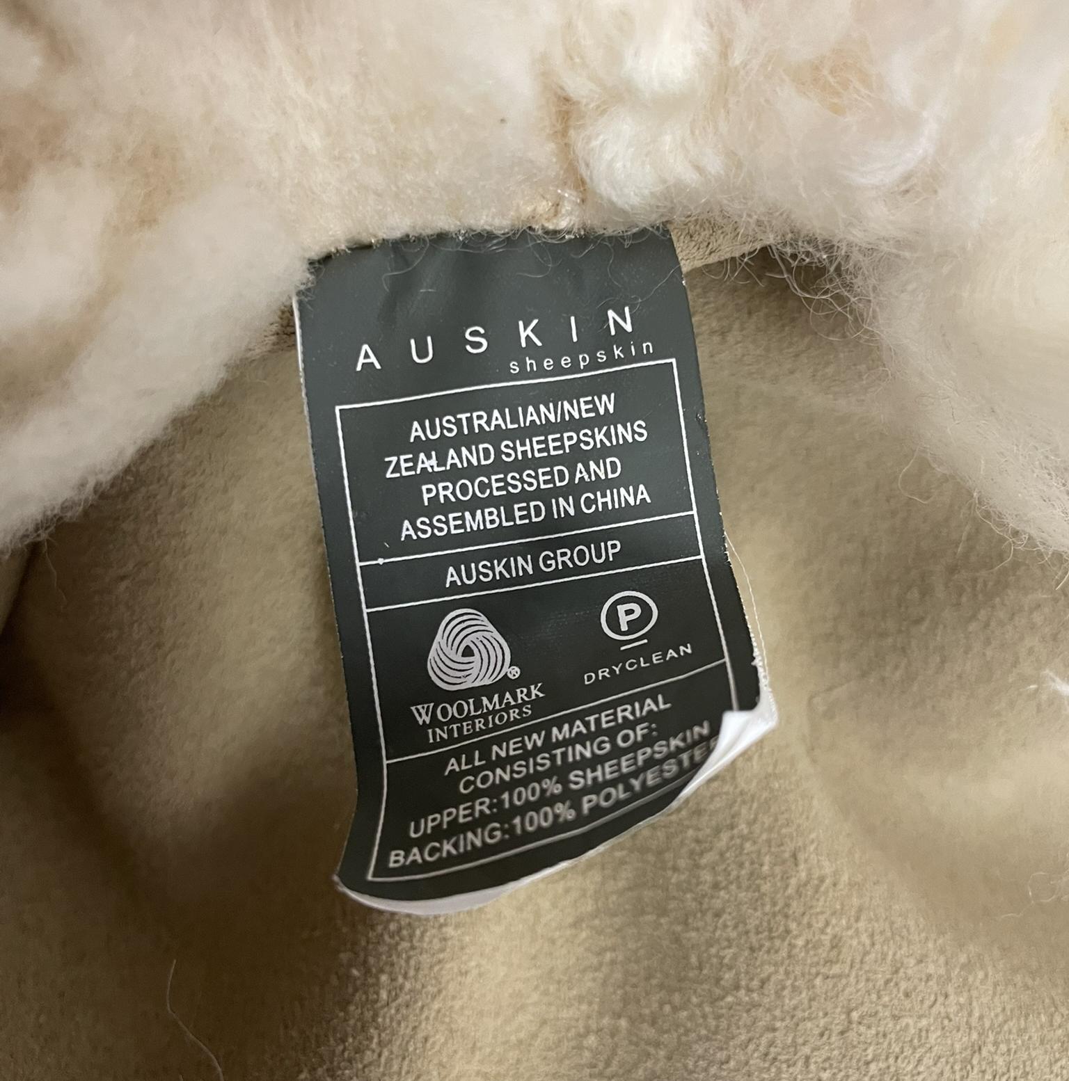 Fauteuil pouf en peau de mouton australienne par Auskin Group, Contemporary en vente 7