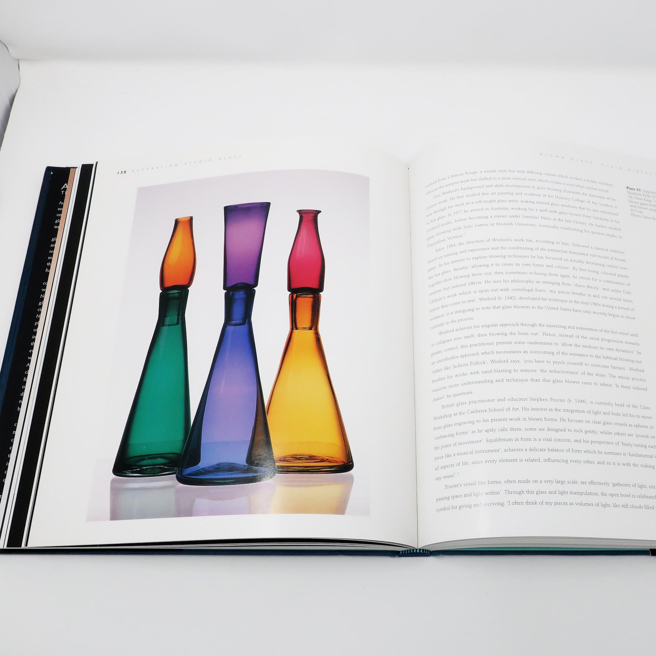 20th Century “Australian Studio Glass” Book by Noris Ioannou '1996' For Sale