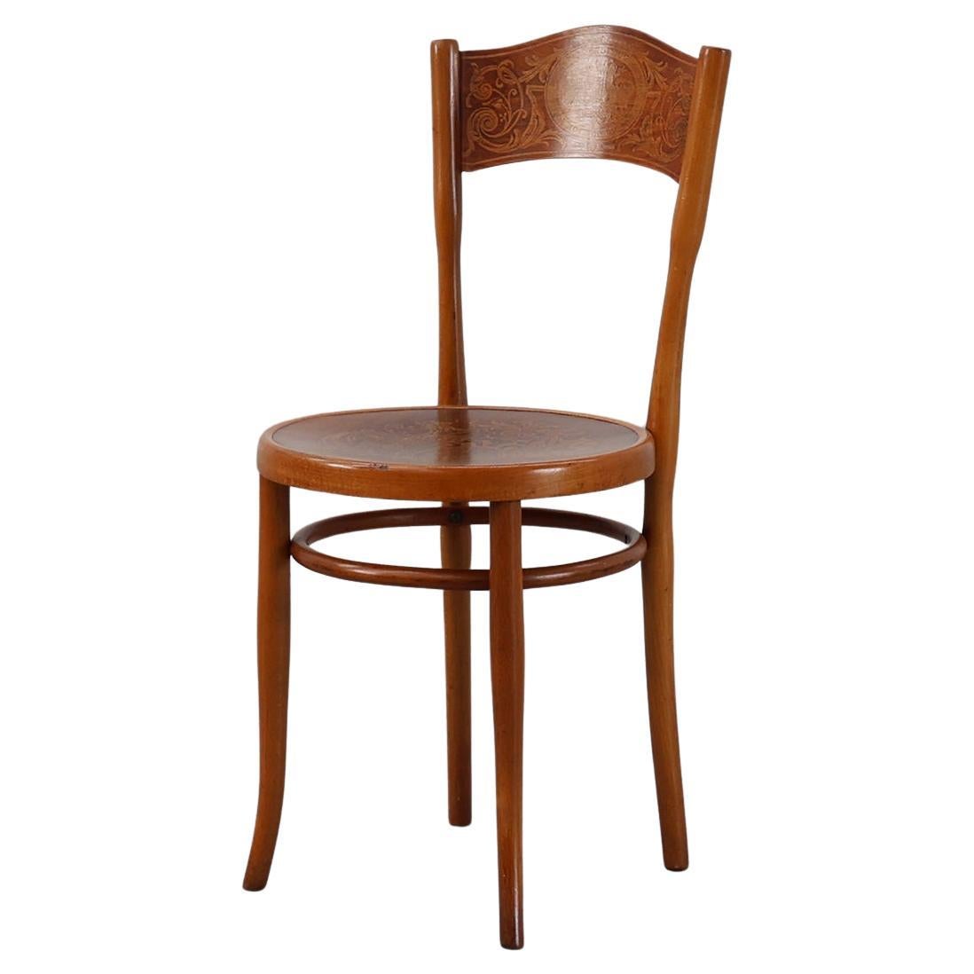 Austria / 1910 / silla auxiliar / Jacob and Josef Kohn / madera, madera curvada / Art Decó / A en venta