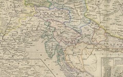 Austria–Hungary Map with Vienna Inset – Nieuwe Hand-Atlas, Leiden 1876