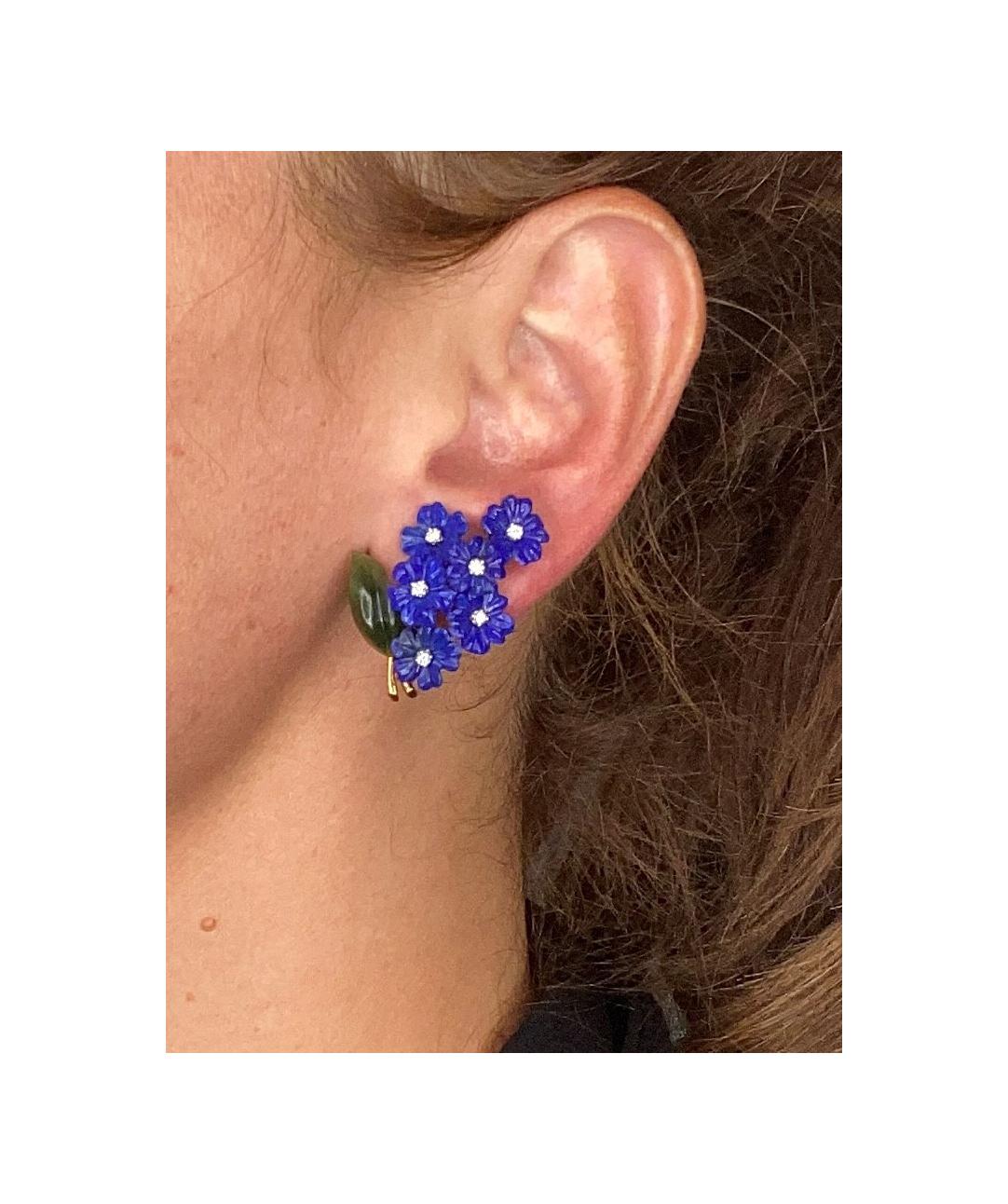 flower bouquet earrings