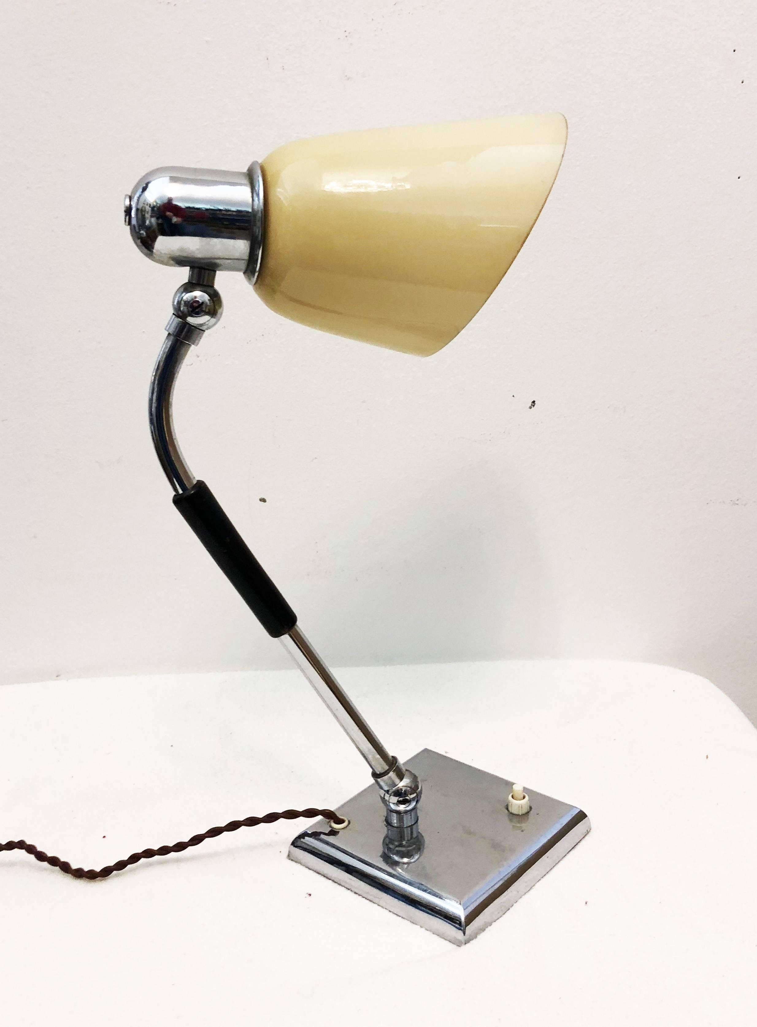 Austrian Adjustable Art Deco Table or Desk Lamp 2