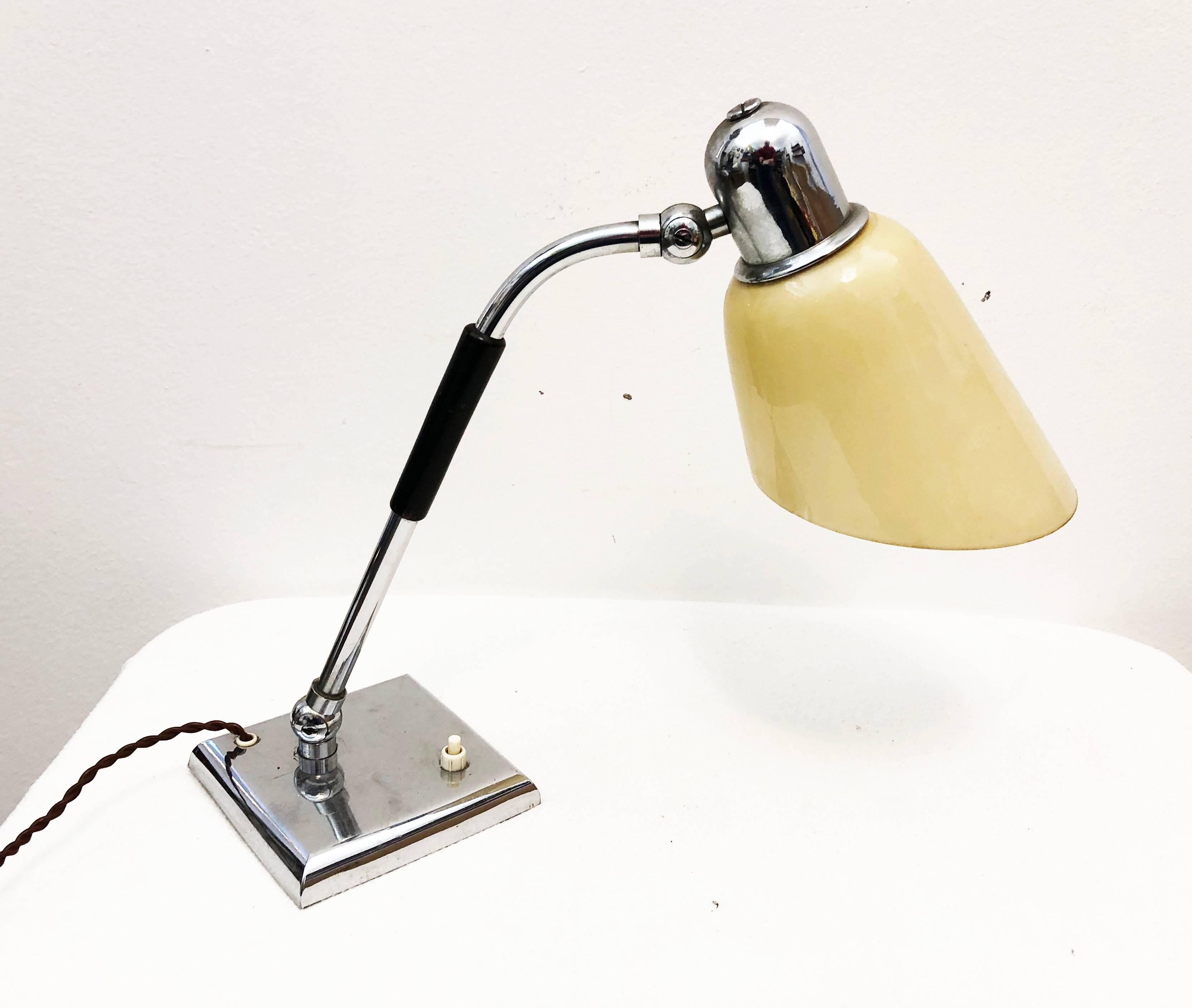 Austrian Adjustable Art Deco Table or Desk Lamp 3