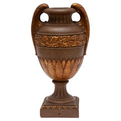 Austrian Amphora Ceramic Vase in Classism Style