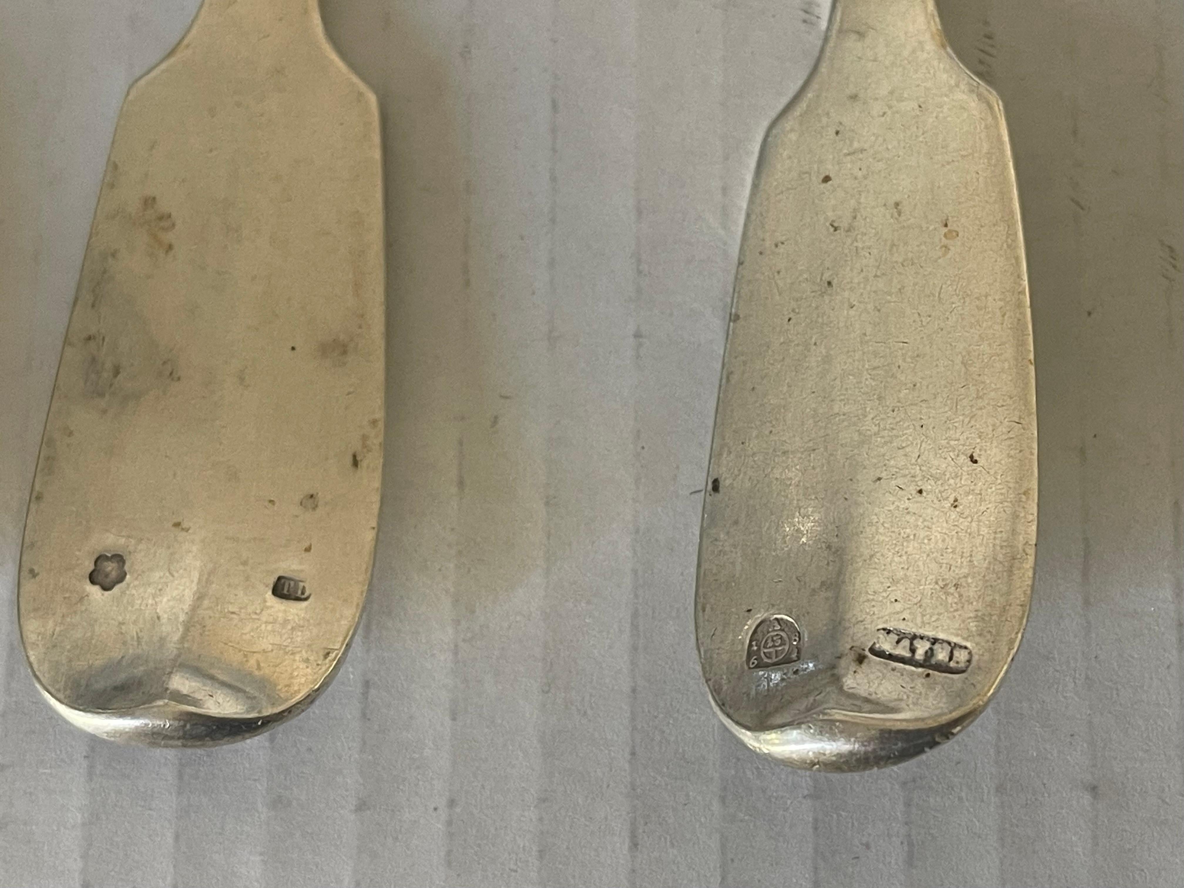 Couverts autrichiens anciens de 6 personnes en vente 6