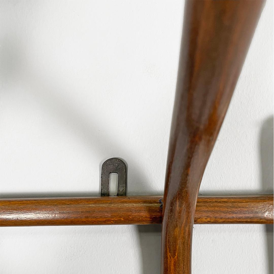 Austrian antique wooden coat hanger for Thonet, 1800s For Sale 5