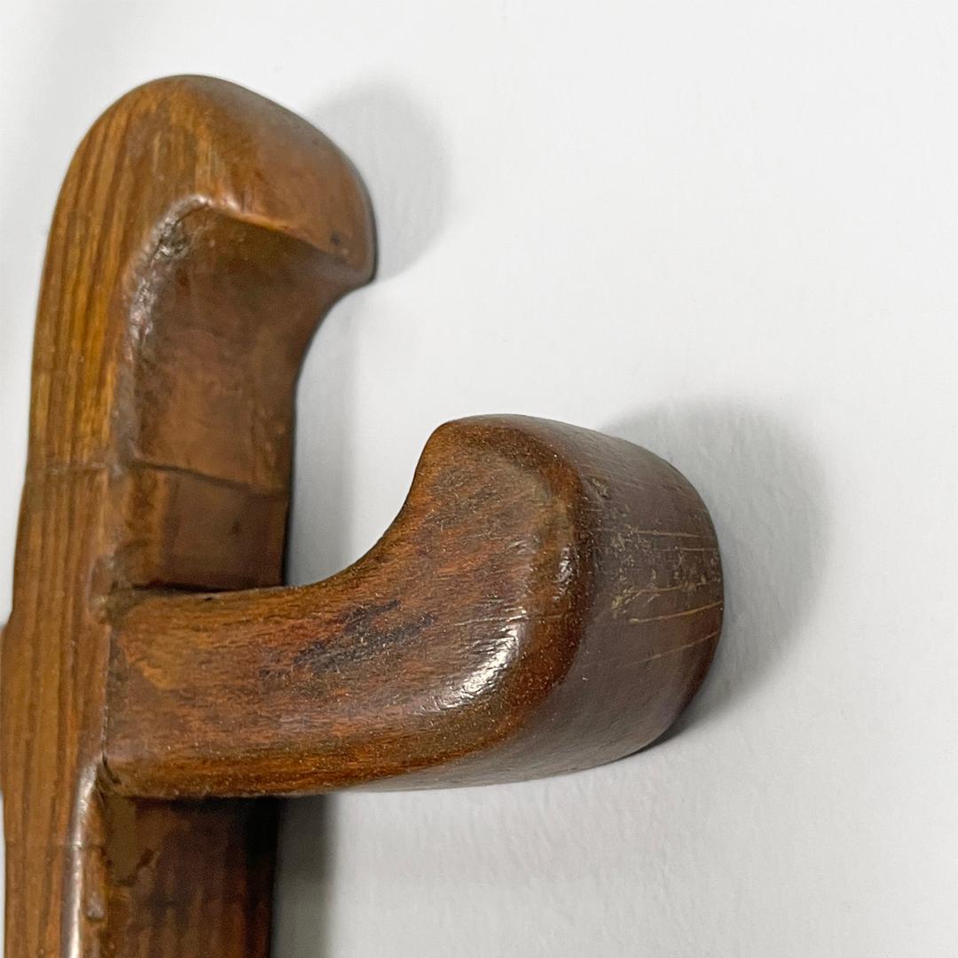 Austrian antique wooden coat hanger for Thonet, 1800s For Sale 3