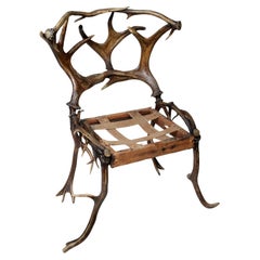 Chaise en bois autrichienne