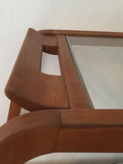 Austrian Architect Design, Bar Cart, Beechwood