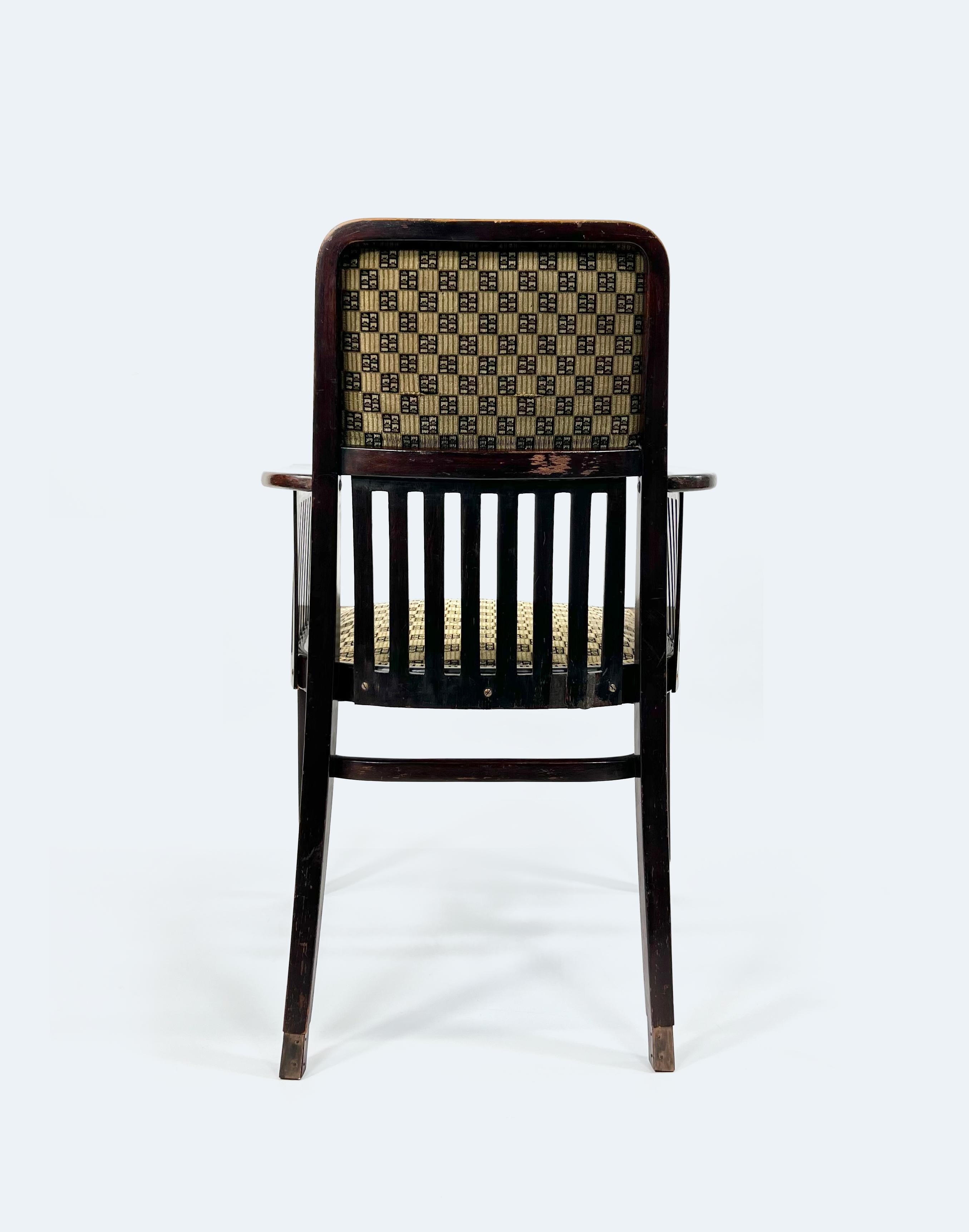 Laminé Fauteuil autrichien Model No. 420 par Marcel Kammerer pour Jacob and Josef Kohn en vente