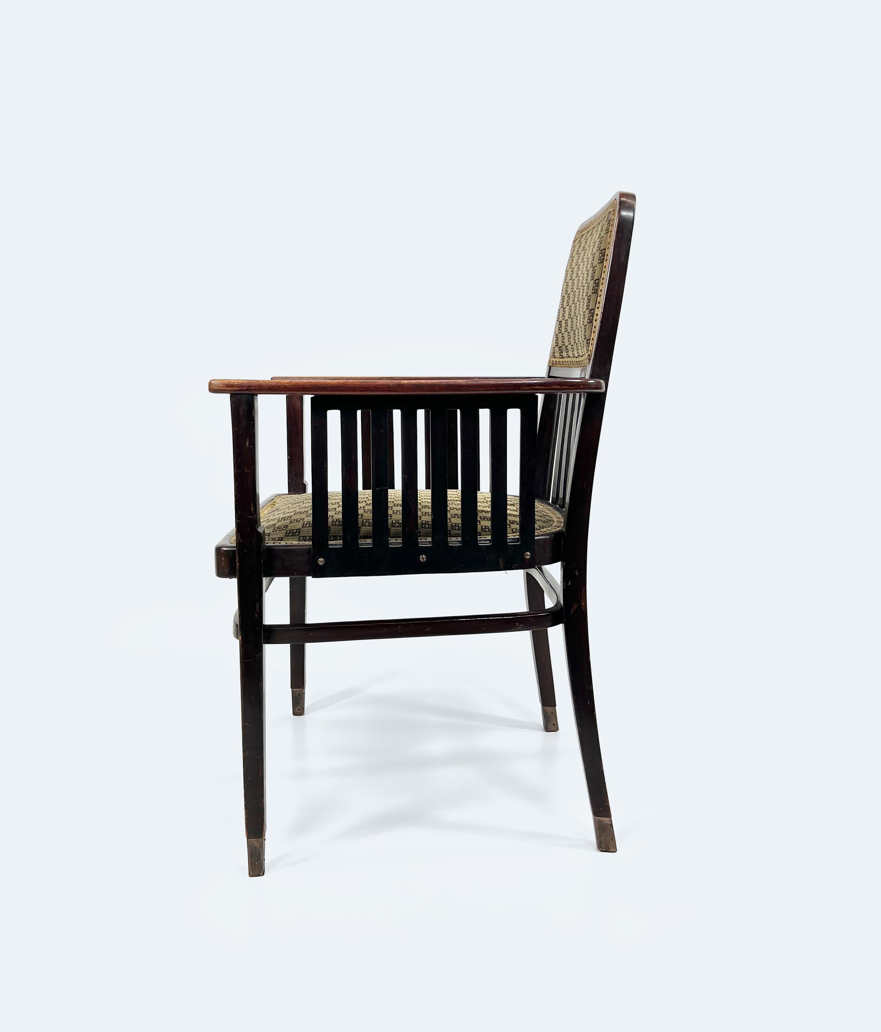 Fauteuil autrichien Model No. 420 par Marcel Kammerer pour Jacob and Josef Kohn Bon état - En vente à Reichenschwand, DE