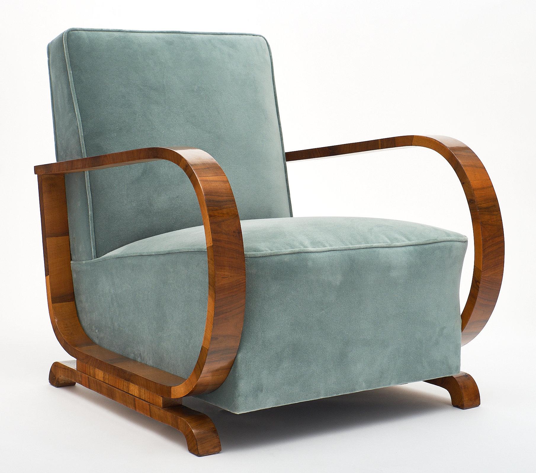 art deco armchairs for sale