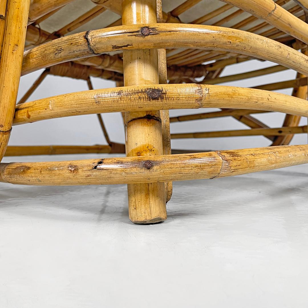 Poltrone austriache Art Deco in rattan e tessuto bianco di Paul Frankl, anni '40 in vendita 13