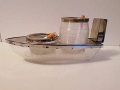 Austrian Art Deco Smoker Set