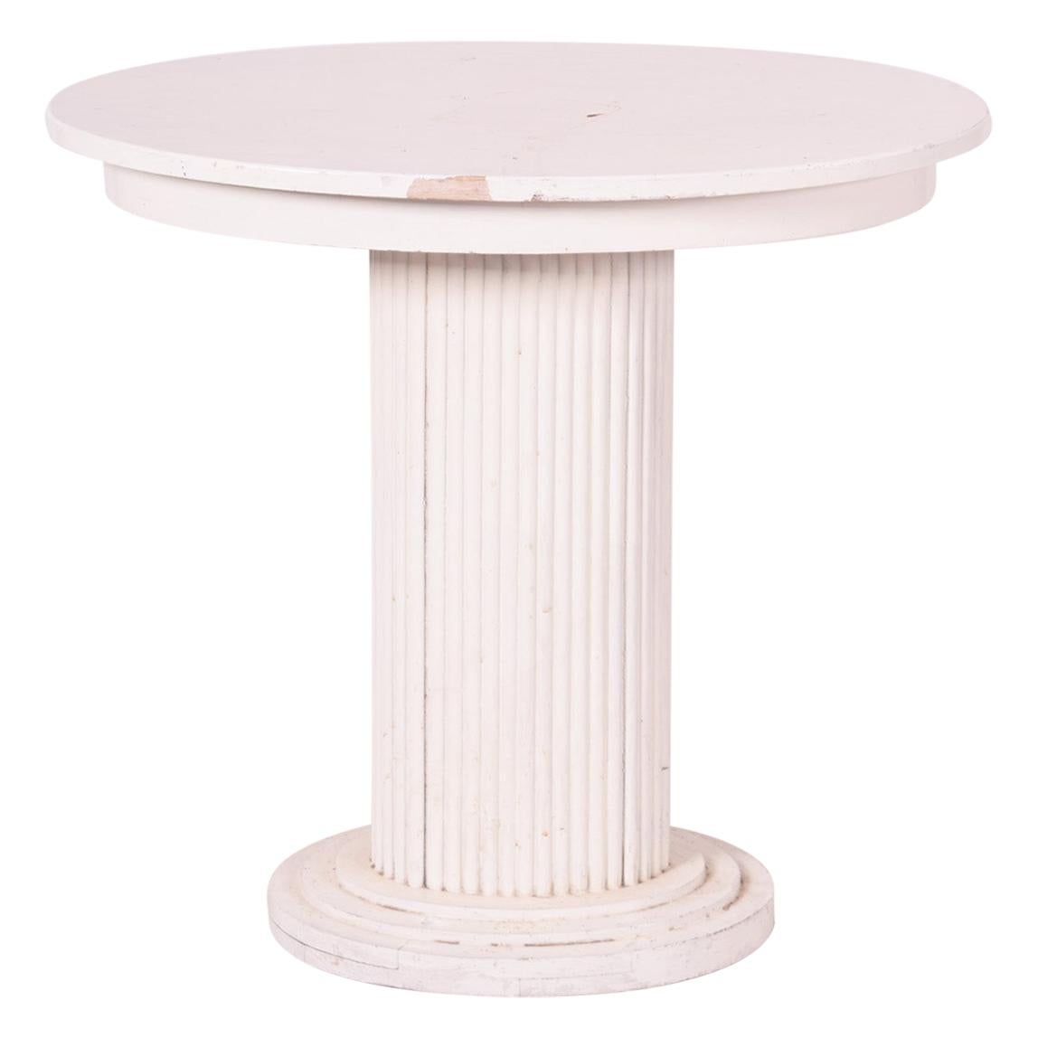 Table Art déco autrichienne, architecte Robert Oerley, bien conservée, années 1910