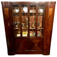 Österreichischer Jugendstil Komplette Bibliothekssuite