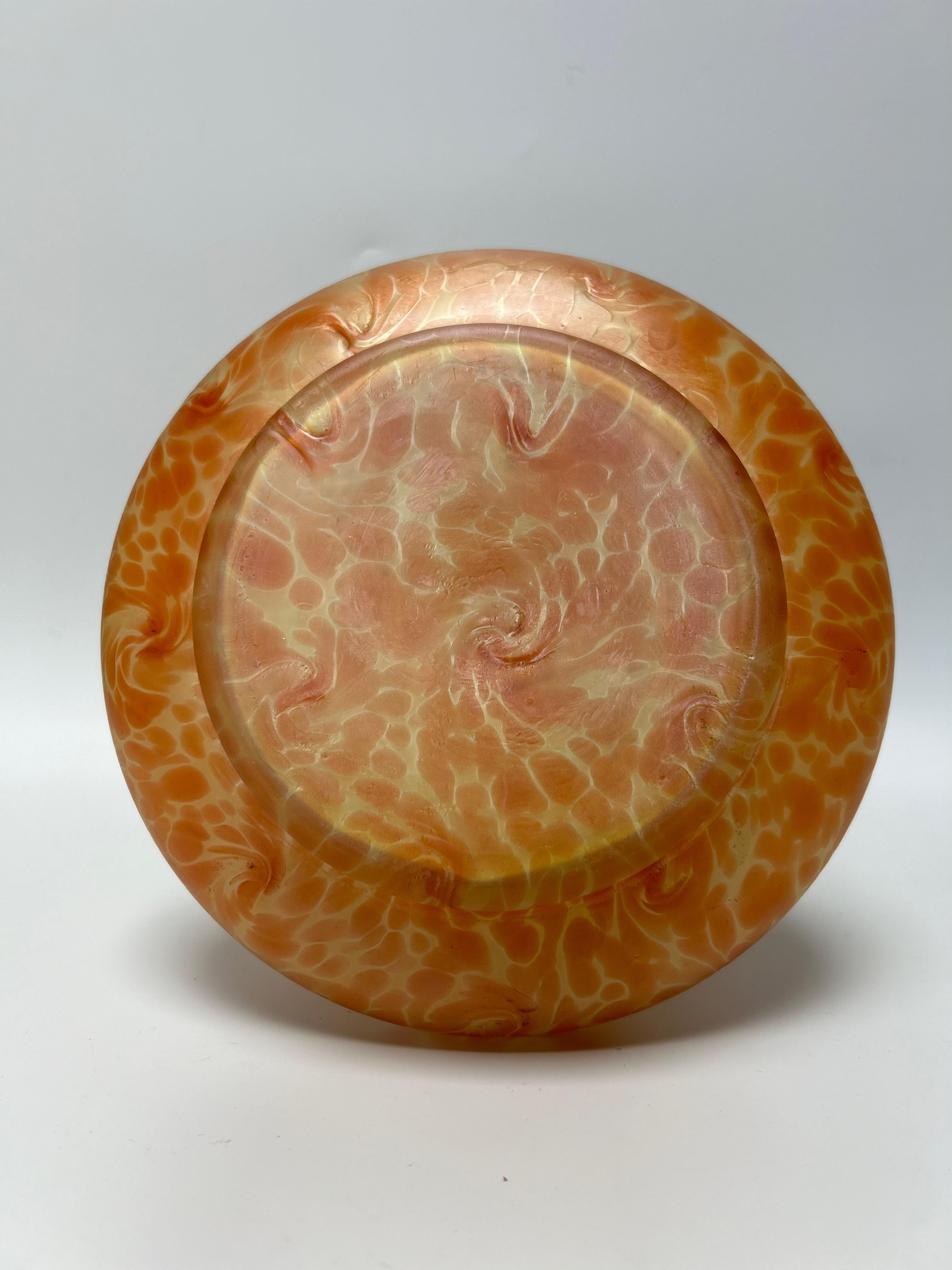Austrian Art Nouveau Vase Attributed To Loetz For Sale 1