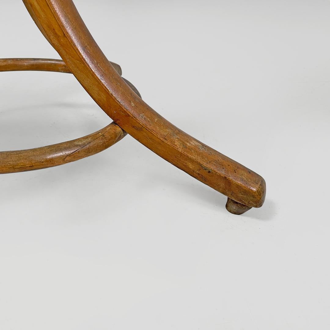 Appendiabiti da terra in legno Art Nouveau austriaco di Thonet, inizio '900 in vendita 12