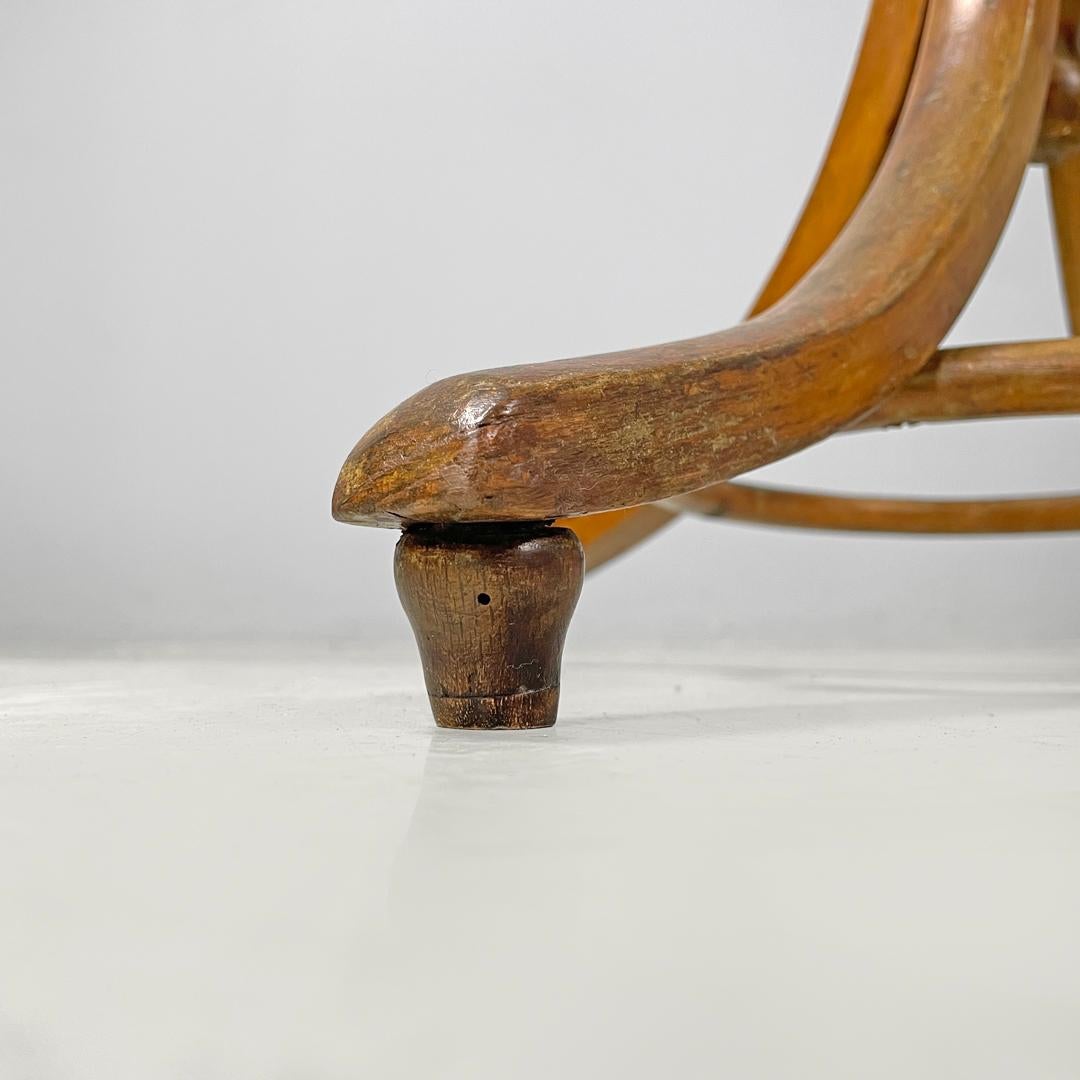 Appendiabiti da terra in legno Art Nouveau austriaco di Thonet, inizio '900 in vendita 14