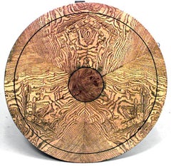 Austrian Biedermeier Ash Wood End Table