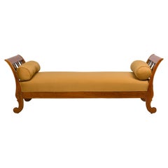 Austrian Biedermeier Cherrywood Daybed