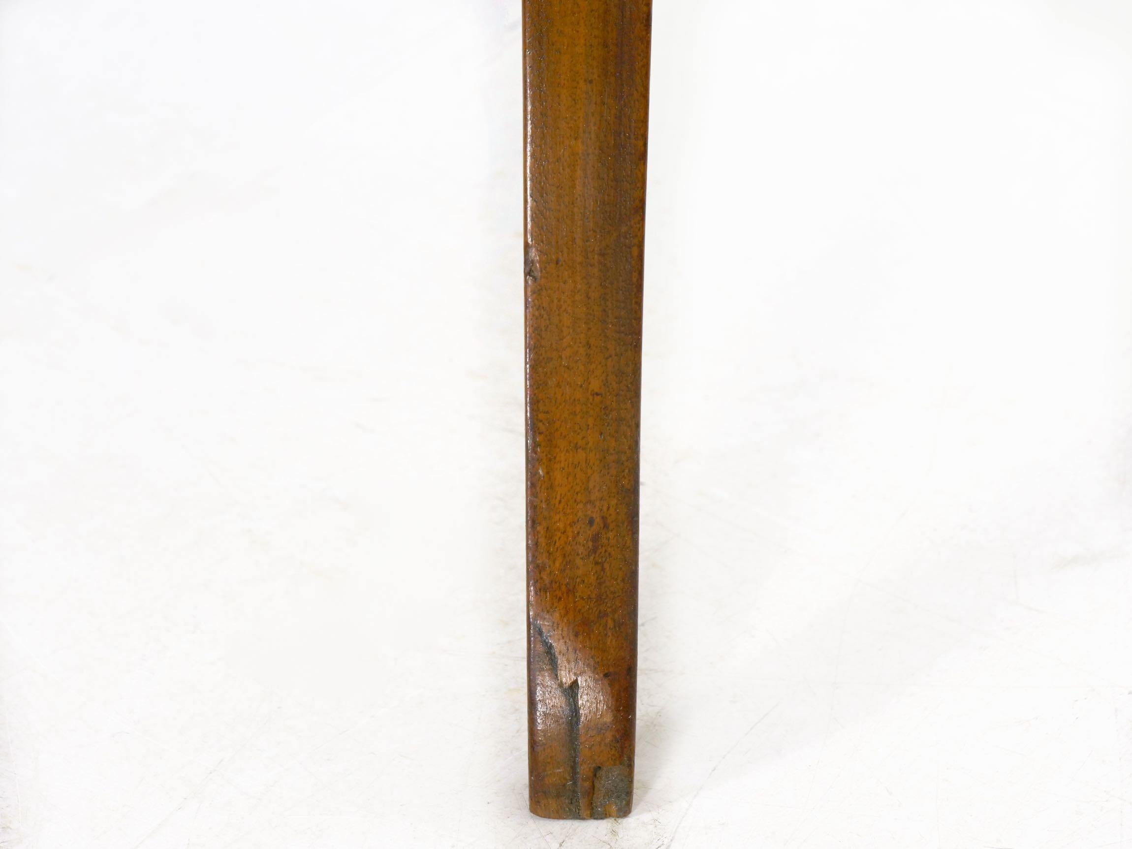 Austrian Biedermeier Fruitwood Round Center Hall Table, 19th Century 6