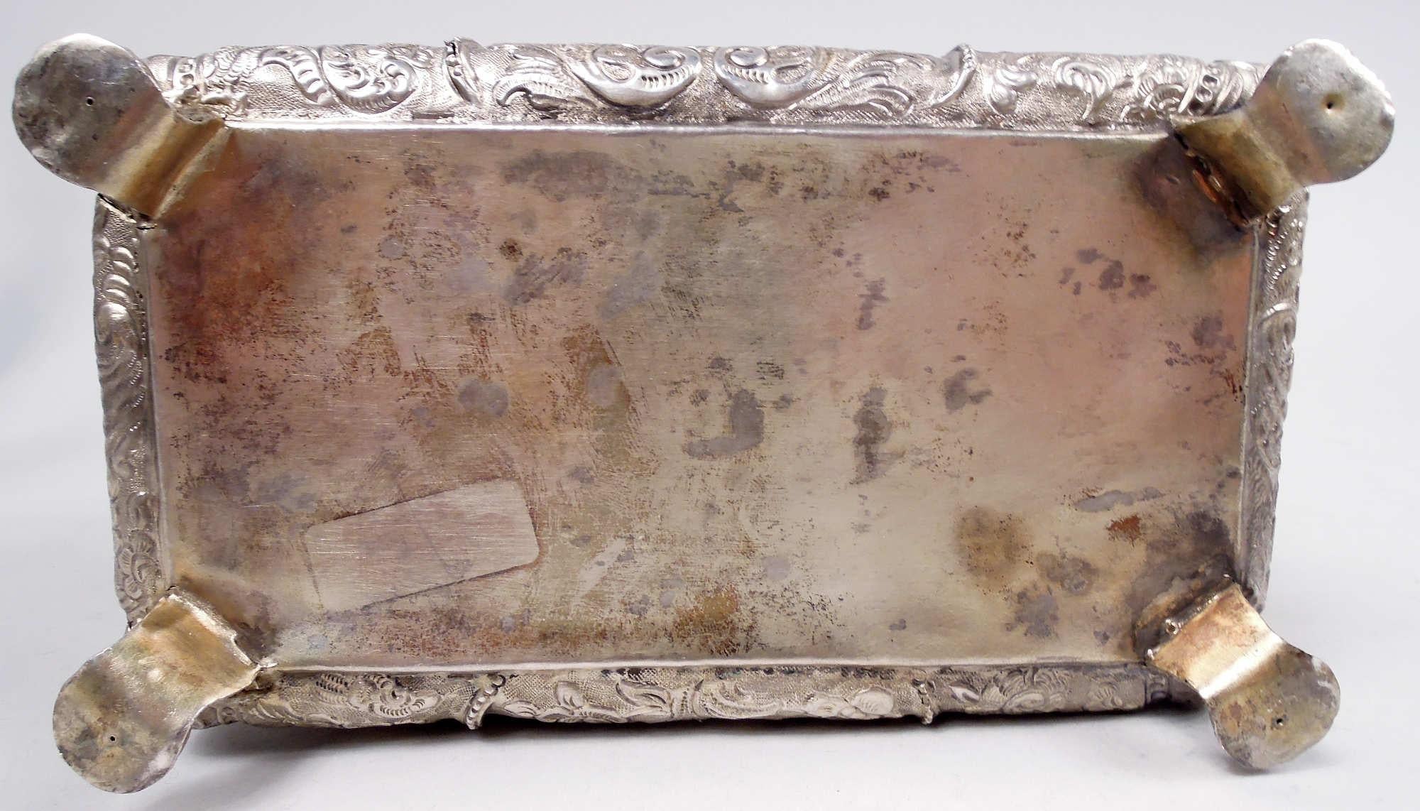 Austrian Biedermeier Jeweled Silver Gilt Casket with Cameos, 1846 For Sale 4