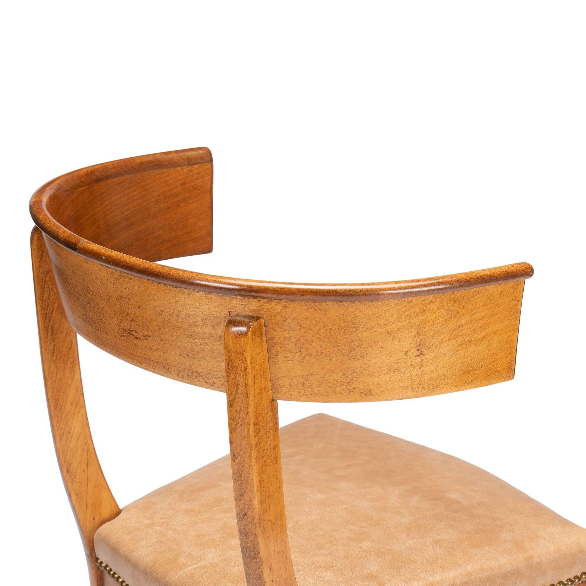 Austrian Biedermeier Klismos Chair '1830' For Sale 2