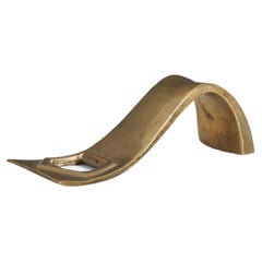 Apribottiglie austriaco, Ottone fuso, Austria, anni '50