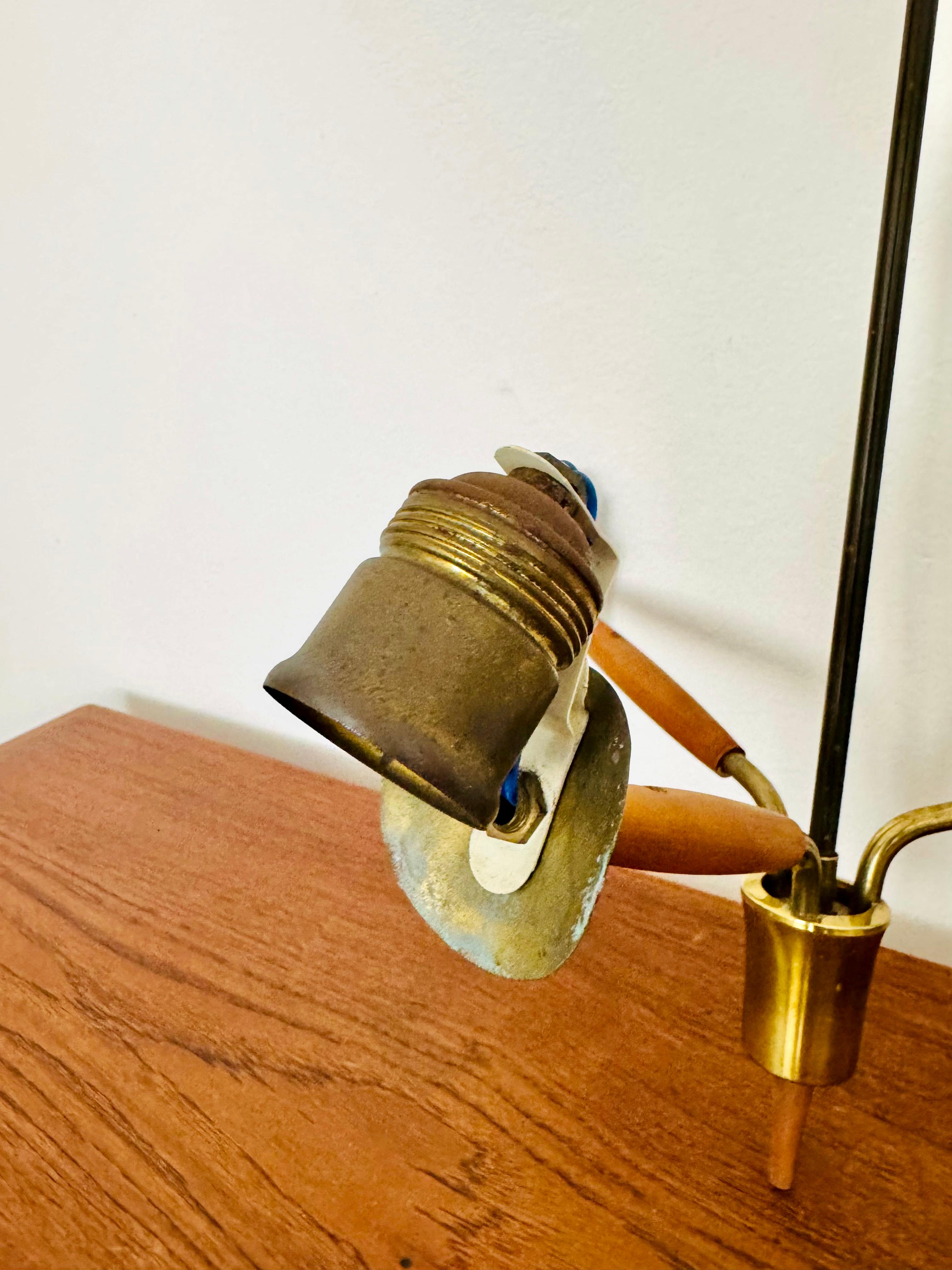 Lampadario austriaco in ottone di Rupert Nikoll in vendita 9