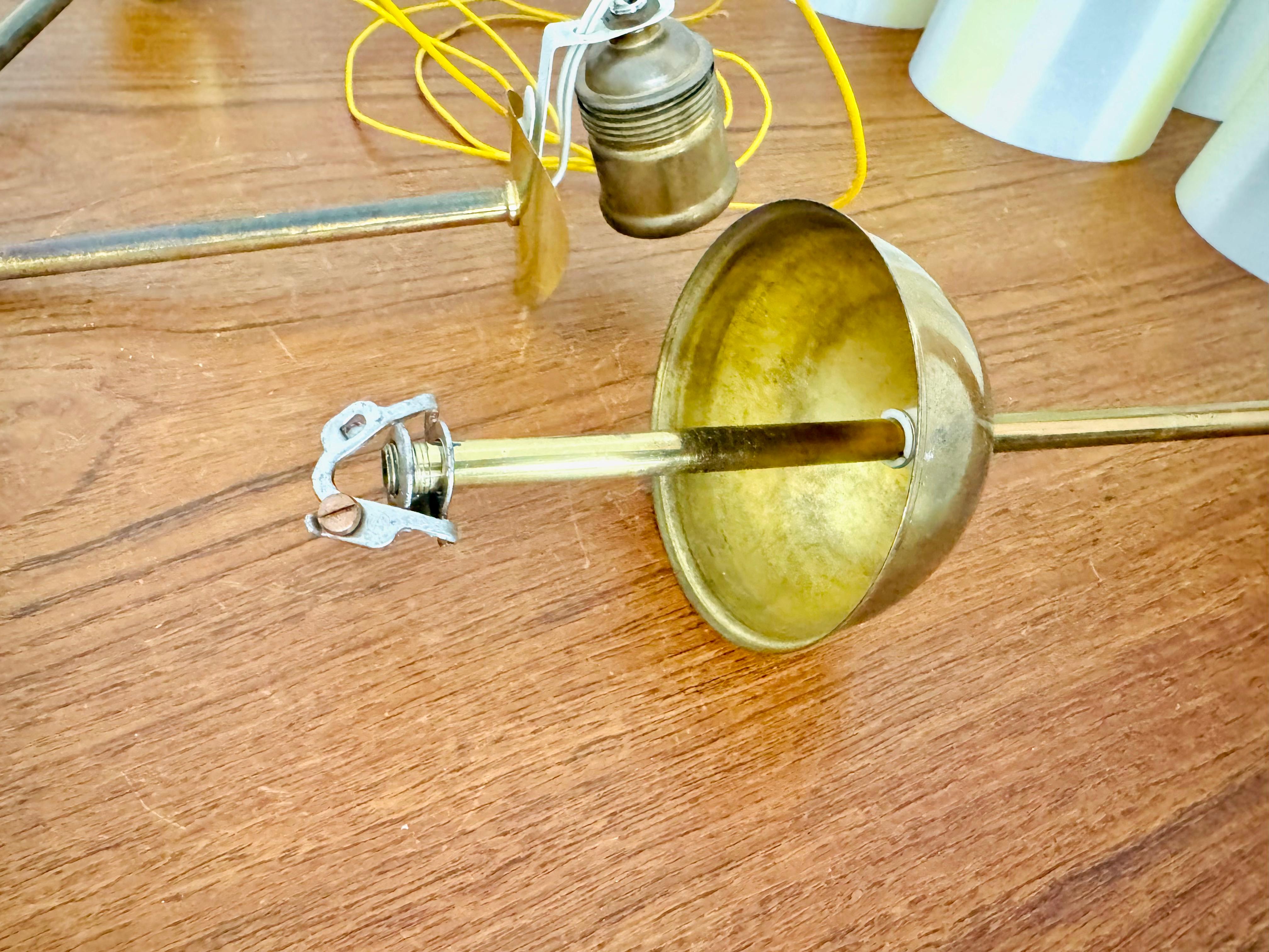 Austrian Brass Chandelier by Rupert Nikoll in vendita 9