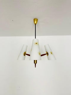 Österreichischer messinglüster von Rupert Nikoll