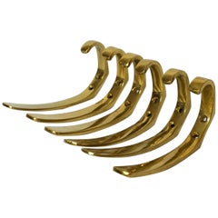 Austrian Brass Hooks Hertha Baller, 1950s
