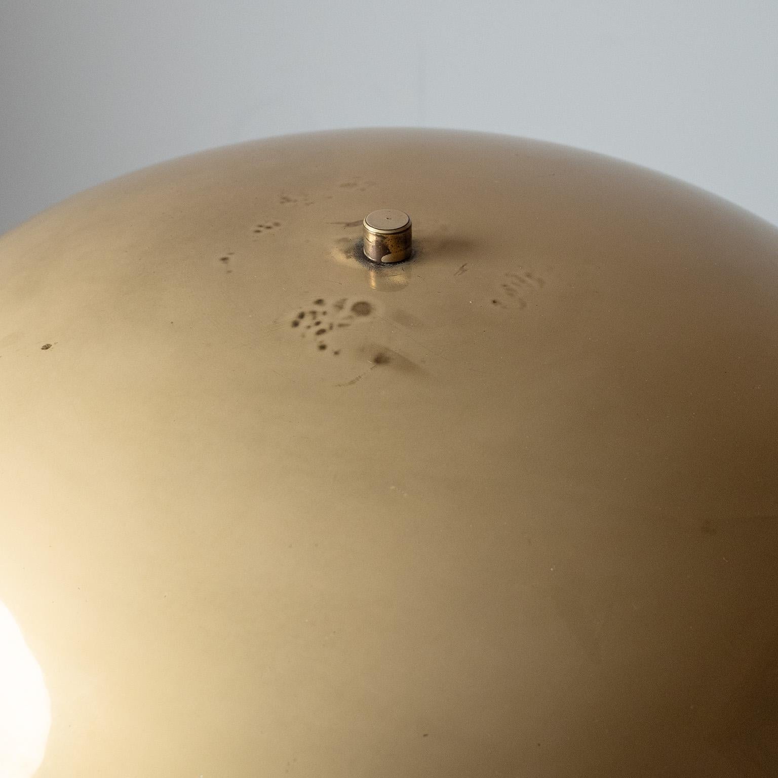 Österreichische Messing-Tischlampe, 1940er Jahre im Angebot 1