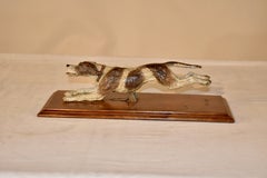 Austrian Bronze Dog Letter Clip, Circa 1900