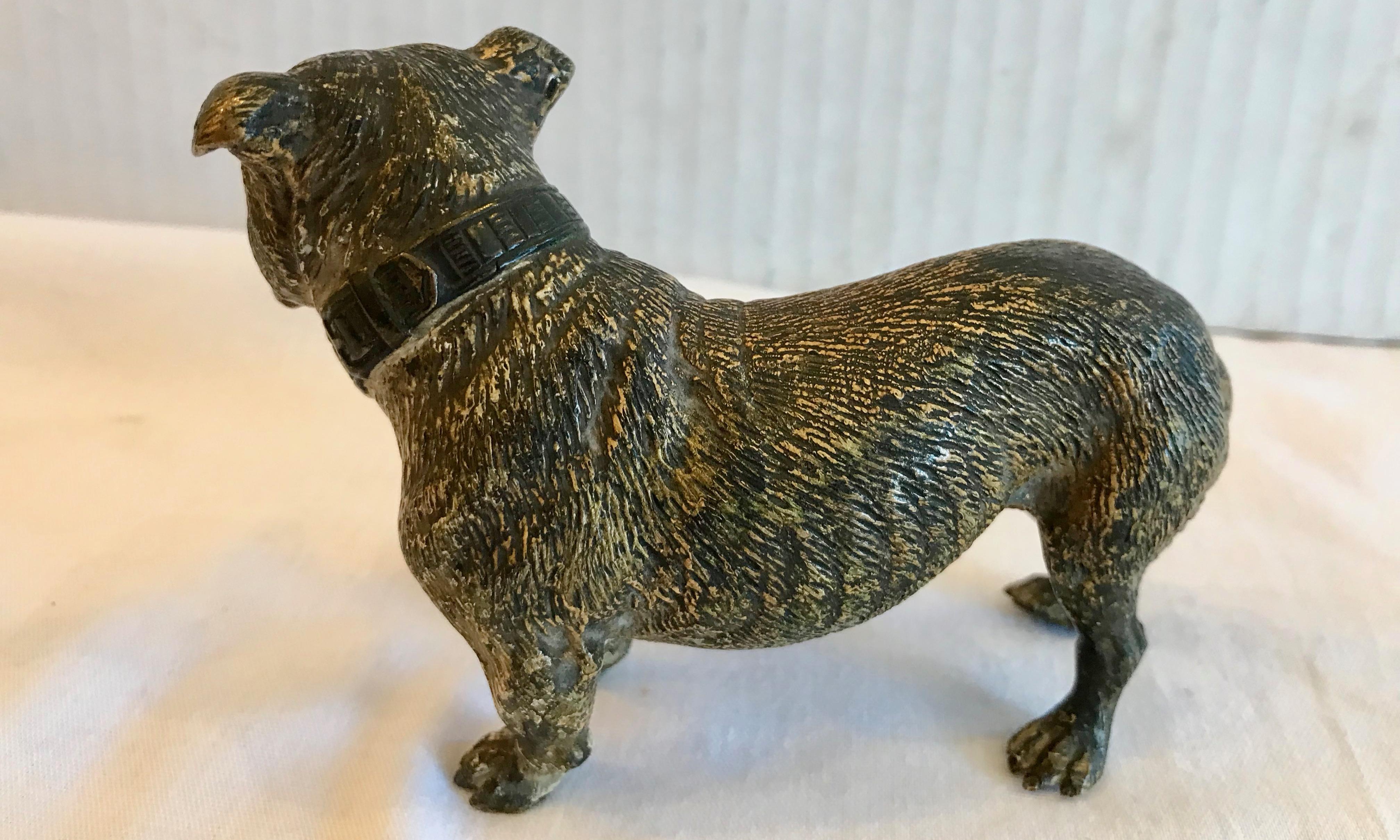 Austrian Bronze Figure of Bulldog 3