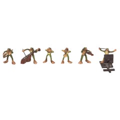 Austrian Bronze Frog Band