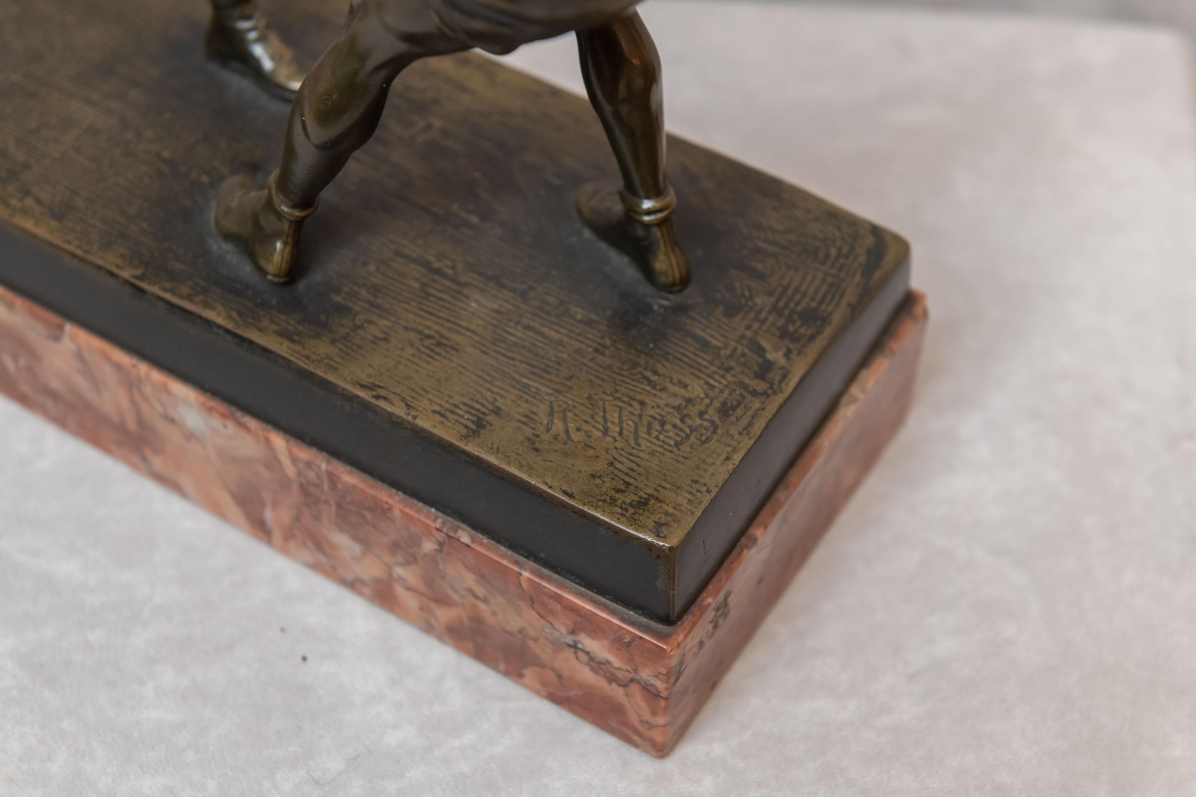 boxing sculpture