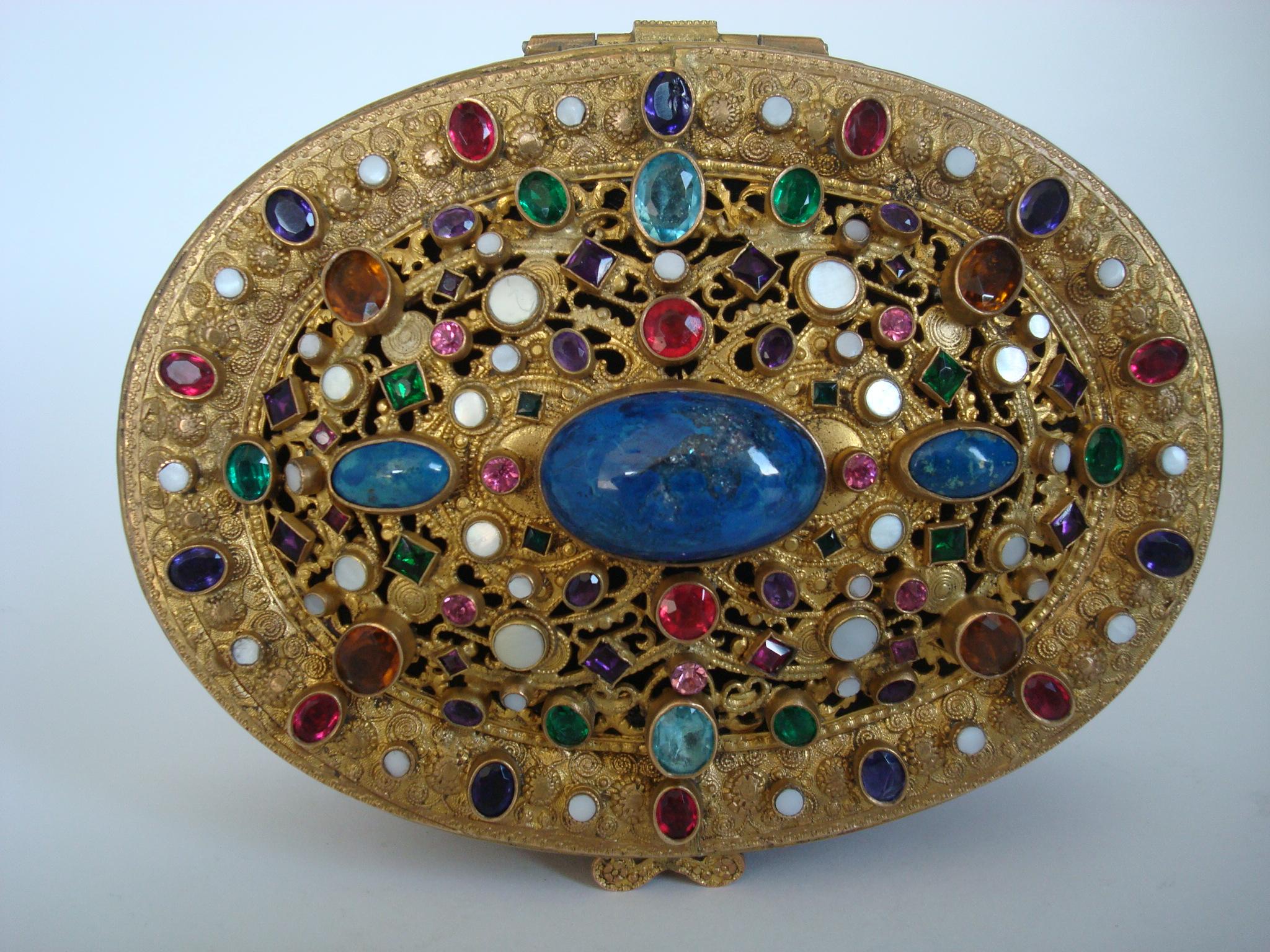 Austrian Bronze Jewelry Box, c 1900 5