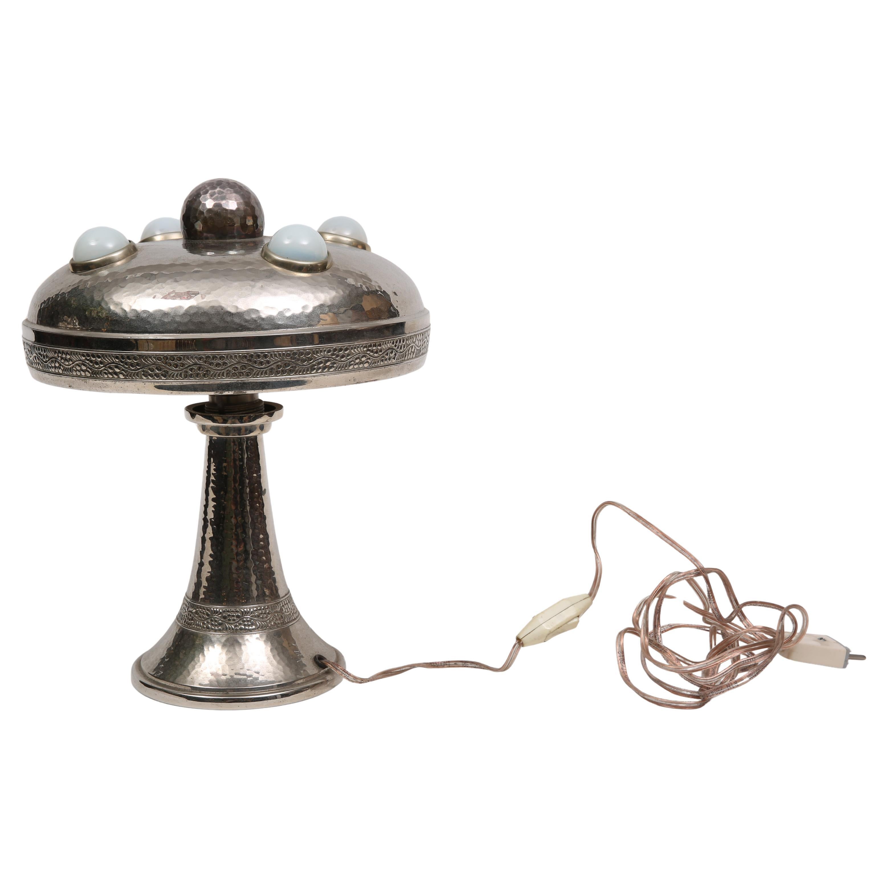 Lampe autrichienne en bronze