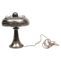 Antique Austrian bronze lamp