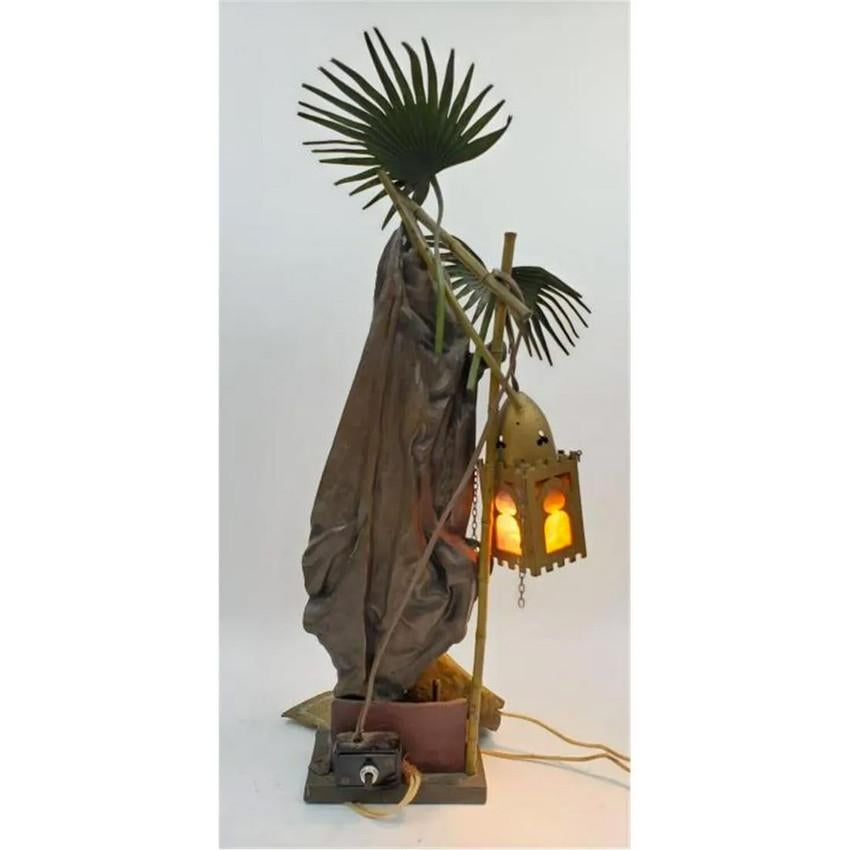 XIXe siècle Sculpture autrichienne en bronze d'un marchand de tapis par Bergman en vente