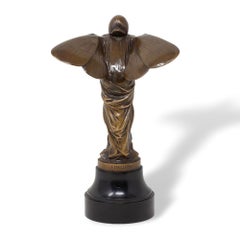 Austrian Bronze Sculpture of Psyche “Butterfly Woman” by Franz Mazura
