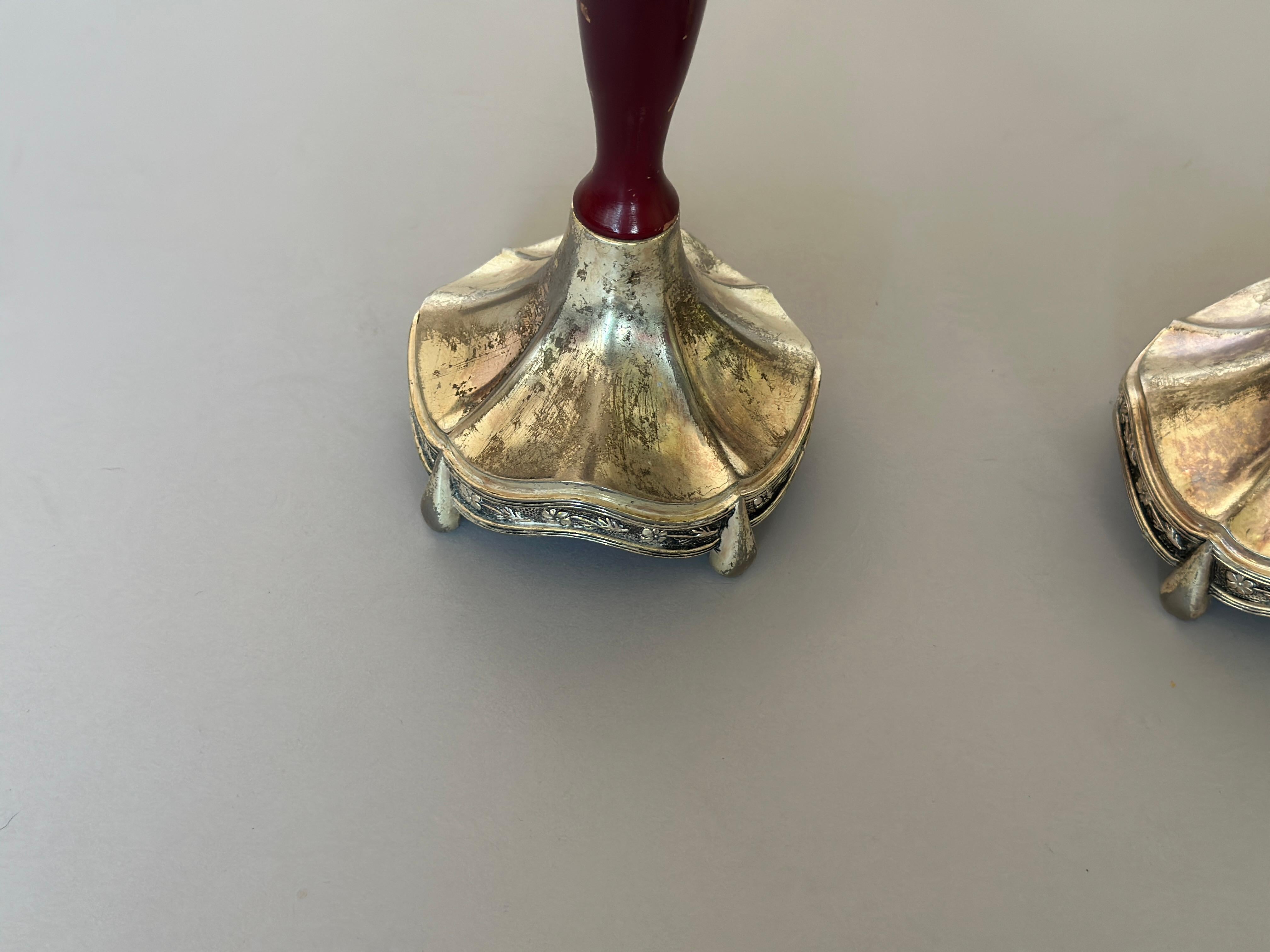 Art Nouveau Austrian Candle Holder 1910 For Sale