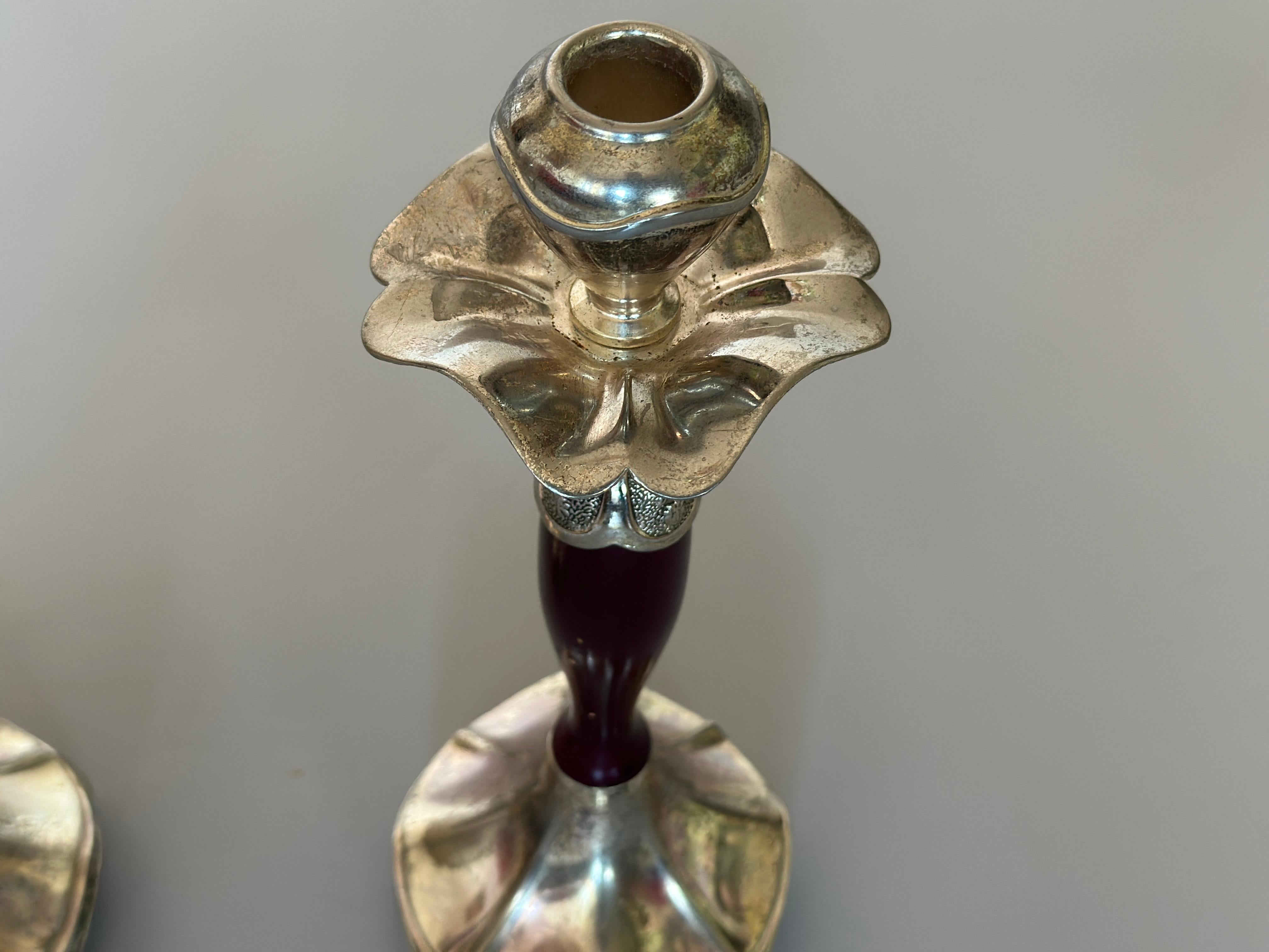Austrian Candle Holder 1910 In Good Condition For Sale In Čelinac, BA